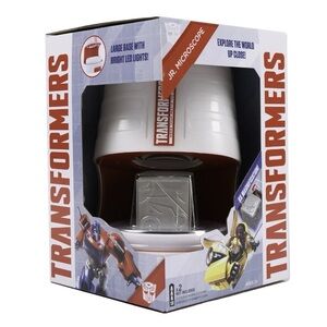 Transformers Microscope LED Lights Science Toy Explore